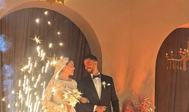 الأنباء الدولية تهنىء رجل الأعمال أحمد صبرى والدكتوره منار طاحون بمناسبة الزفاف السعيد