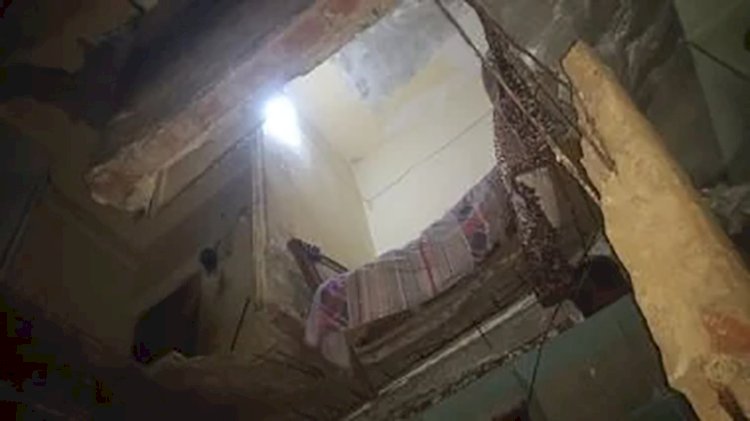 سقوط سقف منزل فى عين شمس دون وقوع إصابات