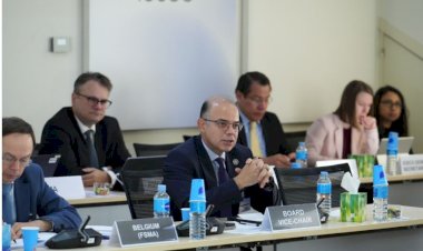 رئيس الرقابة المالية يشارك في اجتماع مجلس إدارة (IOSCO) مع رئيس مجلس الاستقرار المالي (FSB)