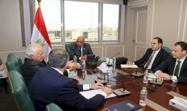 وزير الكهرباء يبحث مع رئيس مجموعة "كوبولوزيس اليونانية" مستجدات التنفيذ في مشروع الربط الكهربائي المصري اليوناني