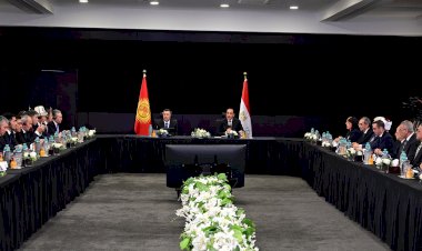 رئيس الوزراء يشارك مع رئيس القيرغيزية في المائدة المستديرة الاقتصادية المشتركة