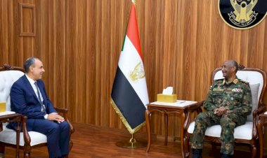وزير الخارجية يلتقي رئيس مجلس السيادة السوداني الانتقالي