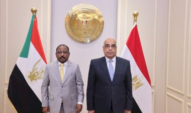 وزير العــدل يستقبــل نظيره السودانــي