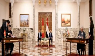 الرئيس السيسى ونظيره الكورى يشهدان توقيع مذكرتى تفاهم فى الثقافة والتعليم