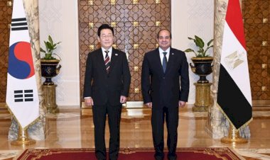 الرئيس السيسى: يسعدني زيارة كوريا الجنوبية بعد تسع سنوات من الزيارة الأولى