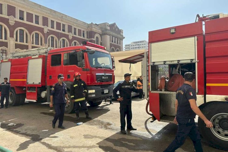 السيطرة على حريق محدود بمخلفات فى نادى المهندسين بقنا