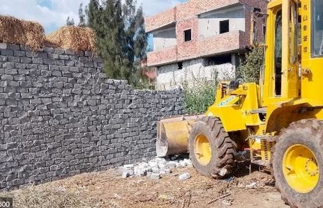 إزالة حالتي تعدٍ على مساحة 230 مترًا ببيلا في كفر الشيخ