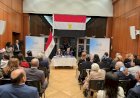وزير الخارجية يلتقي بأعضاء الجالية المصرية في ألمانيا
