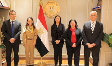 وزيرة التضامن تلتقي نائب رئيس هيئة التعاون الدولي اليابانية "JICA"