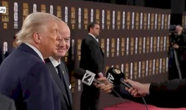 الرئيس الأمريكي يصل إلى حفل سحب قرعة كأس العالم لكرة القدم 2026