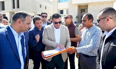 وزير الإسكان يتفقد مشروعي M8 by the lake وبوغاز لتوصيل المياه لبحيرة نيو مارينا