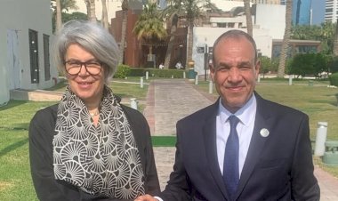 وزير الخارجية يلتقي مبعوثة الاتحاد الأوروبي للقرن الأفريقي