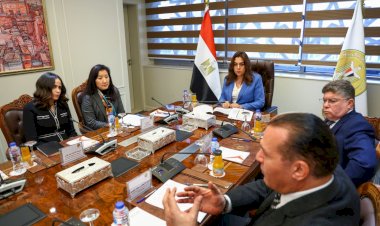 وزيرة التنمية المحلية تشهد مراسم التوقيع على خطة مشروع تعزيز القدرة على الصمود في مواجهة مخاطر المناخ بالمدن الحضرية