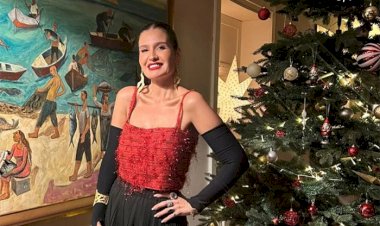 هنا شيحة تحتفل بأجواء الكريسماس عبر إنستجرام