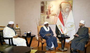 لقاء بين وزير الأوقاف ومفتي تشاد على هامش مؤتمر الإفتاء الدولي