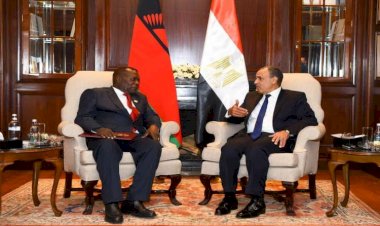 وزير الخارجية يلتقي نظيره المالاوي