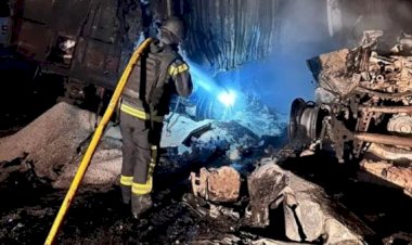 هجوم بطائرة مسيرة يخلف أضرارا في ميناء فولنا الروسي