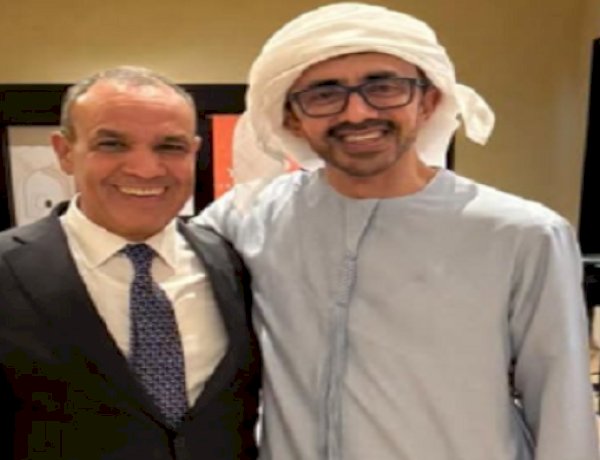 وزير الخارجية يلتقي نظيره الإماراتي على هامش منتدى صير بني ياس