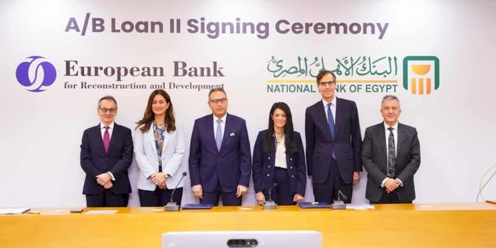 توقيع اتفاقية تمويل بين البنك الأوروبي لإعادة الإعمار و"الأهلي المصري" بـ100 مليون دولار