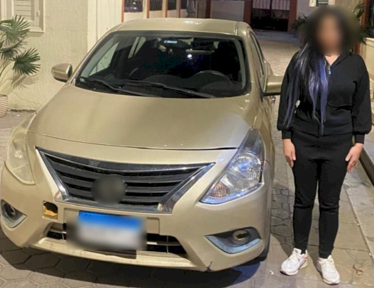 ضبط سيدة تقود سيارة عكس الاتجاه فى المعمورة وتعترف بدهس كلب ضال