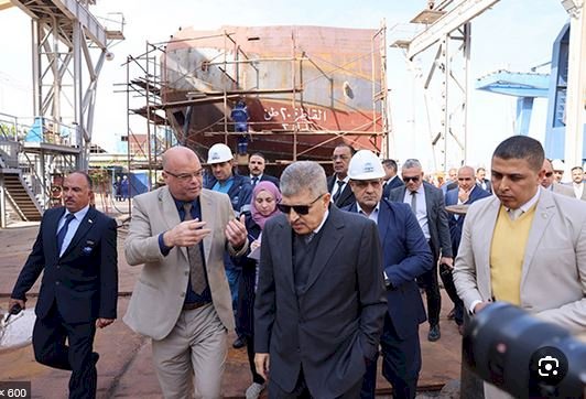 الفريق أسامة ربيع واللواء محب حبشي يتفقدان أعمال ترميم وتدعيم مبنى القبة