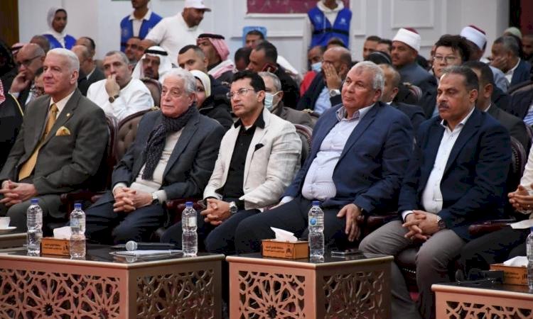 وزير الشباب ومستشار رئيس الجمهورية ومحافظي الوادي الجديد والشرقية يشهدون ندوة عن الأمن القومي