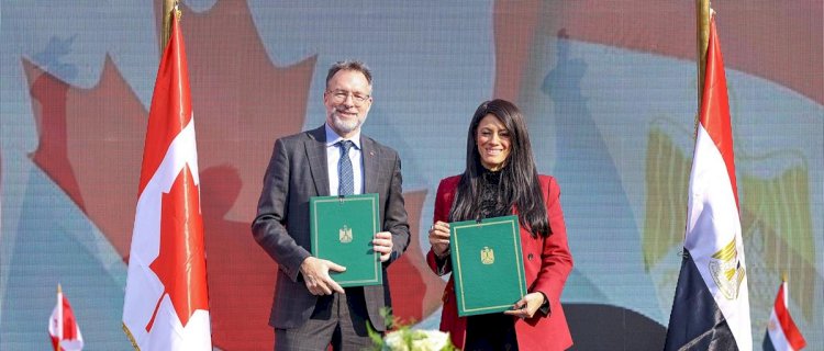 وزيرة التخطيط والسفير الكندي في مصر يوقّعان 3 مشروعات جديدة لتمكين المرأة والفتيات