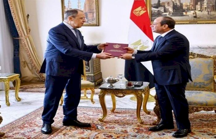 الرئيس السيسي يستقبل وزير خارجية روسيا لتعزيز العلاقات الاستراتيجية بين البلدين