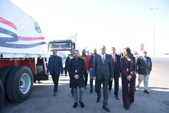 التموين تطلق القافلة رقم (15) من المساعدات الإغاثية العاجلة إلى قطاع غزة بالتعاون مع هيئة الإغاثة الكاثوليكية