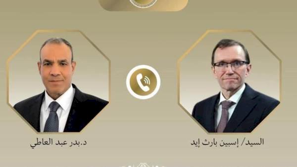 اتصال هاتفي بين وزير الخارجية ونظيره النرويجي