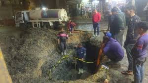 محافظ كفر الشيخ: الانتهاء من صيانة خط الطرد الرئيسى بقطر 350 مم بمساكن الصفا