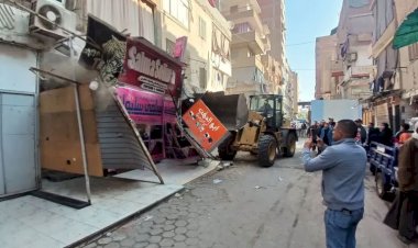 محافظ القليوبية يتابع الحملة المكبرة لحى غرب شبرا الخيمة لرفع الإشغالات 