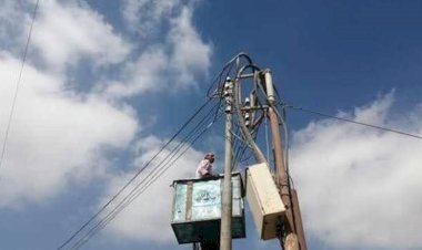 فصل الكهرباء اليوم عن 13 منطقة وقرية فى بيلا