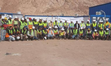 وزارة العمل تُطلق مبادرة «سلامتك تهمنا» بموقع مشروع التجلي الأعظم بسانت كاترين