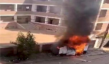 السيطرة على حريق داخل مدرسة ابتدائية فى قنا