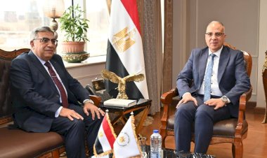 وزير الري ومحافظ الدقهلية يشهدان توقيع بروتوكول تعاون مشترك بين الوزارة والمحافظة للاستفادة من أملاك الري بالدقهلية