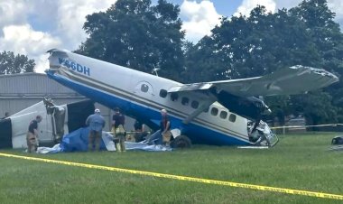 تحطم طائرة خاصة تقل 8 أشخاص في مطار بانجور بأمريكا