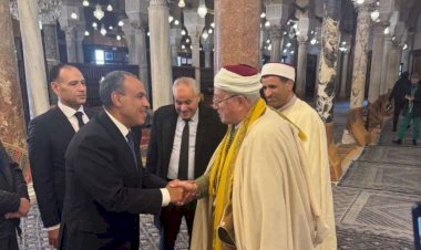 وزير الخارجية يلتقي مفتي الجمهورية التونسية