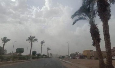 حالة الطقس اليوم وردجات الحرارة في مصر