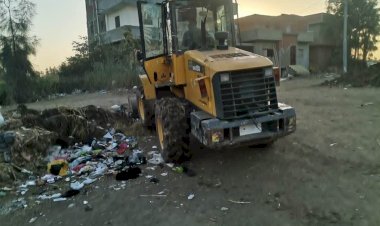 حملة نظافة مسائية مكبرة تجوب أحياء بيلا بكفر الشيخ