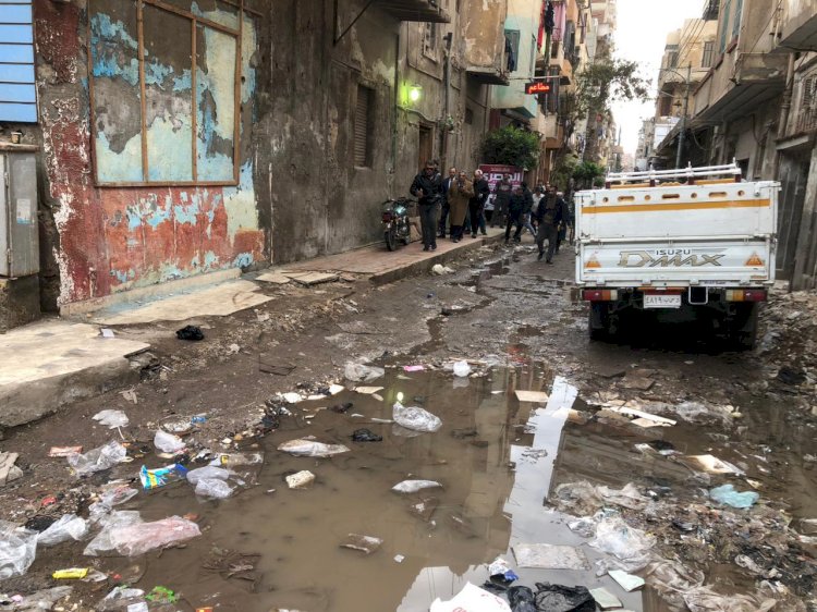 محافظ الدقهلية يوجه بإصلاح كسر ماسورة مياه بشارع سيدي عبد القادر بحي غرب المنصورة