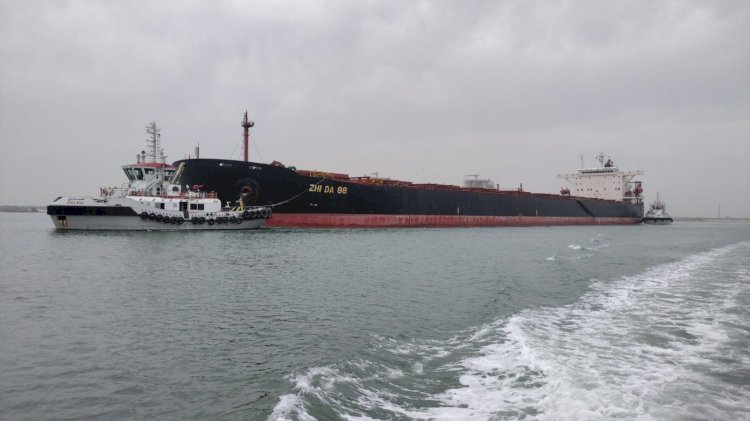 ميناء دمياط يستقبل أكبر حمولة بضائع عامة في تاريخه