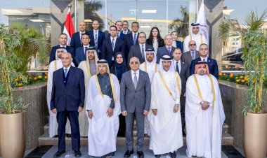 رئيس مجلس أمناء وحدة مكافحة غسل الأموال وتمويل الإرهاب المصرية يستقبل النائب العام القطري