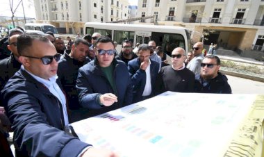 وزير الإسكان يتفقد العمارات السكنية بالحي اللاتيني وخزانات التكديس الجنوبية للمياه بالعلمين الجديدة