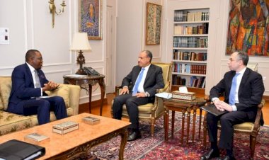 وزير الخارجية يستقبل رئيس لجنة العشرة الأفريقية لإصلاح مجلس الأمن