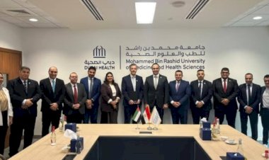 رئيس هيئة الرعاية الصحية يلتقي رئيس مؤسسة الإمارات للخدمات الصحية