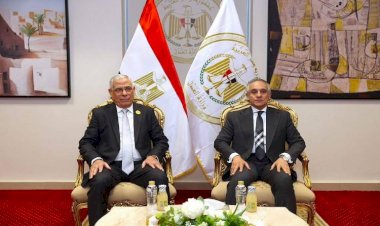 وزير العدل يستقبل النائب العام لتهنئته بتولي مهام منصبه