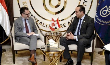 رئيس هيئة الرعاية الصحية يلتقي السفير الكندي ويبحثان أوجه التعاون في مجالات الرعاية الصحية المختلفة