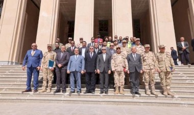 وزير العدل يتفقد مشروع مدينة العدالة بالعاصمة الجديدة