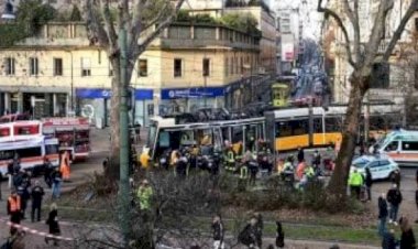 قتيل و20 مصابًا إثر خروج ترام عن مساره فى ميلان بإيطاليا